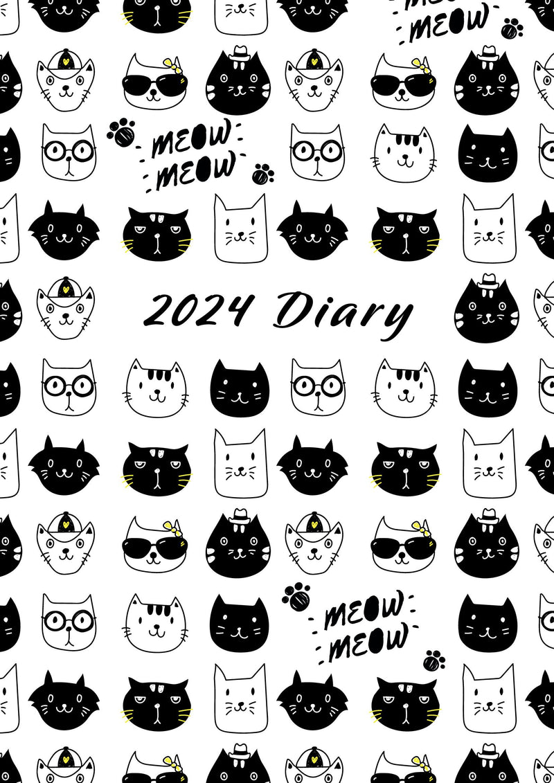 A4 Cat diary/notebook