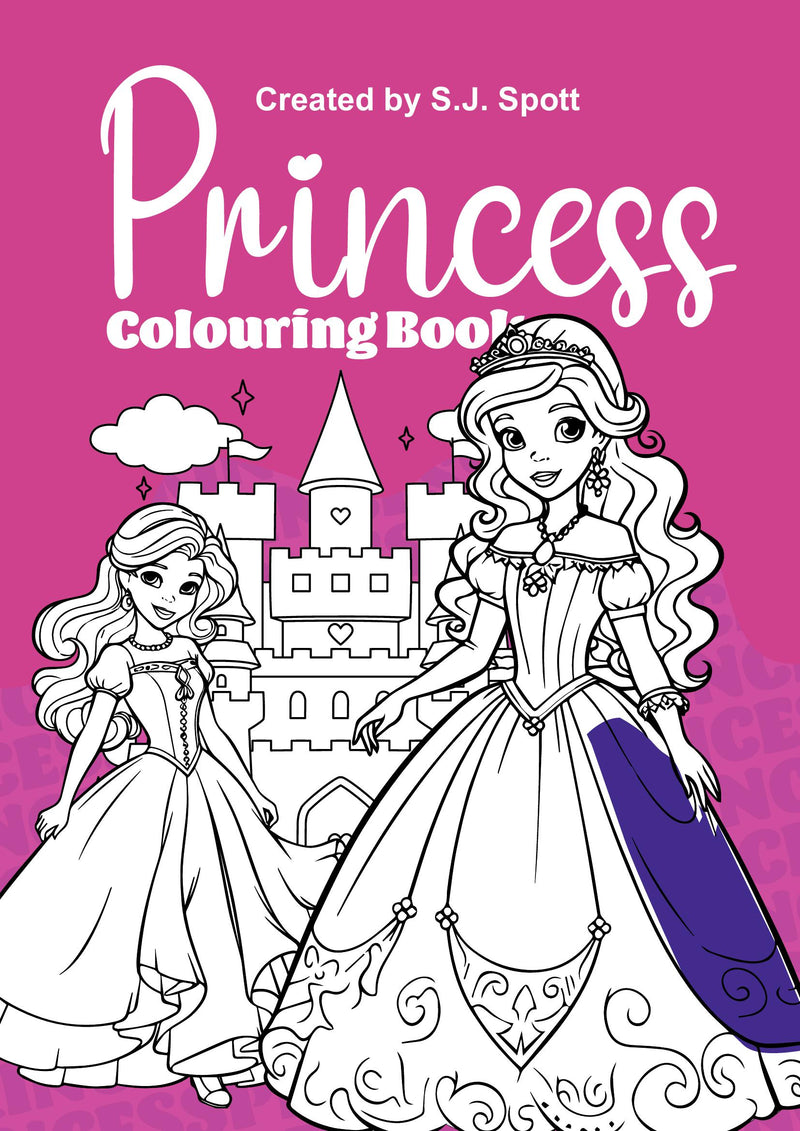 Barbie Princess Colouring Book