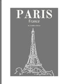 Decorative Books Paris- Black and White Plain