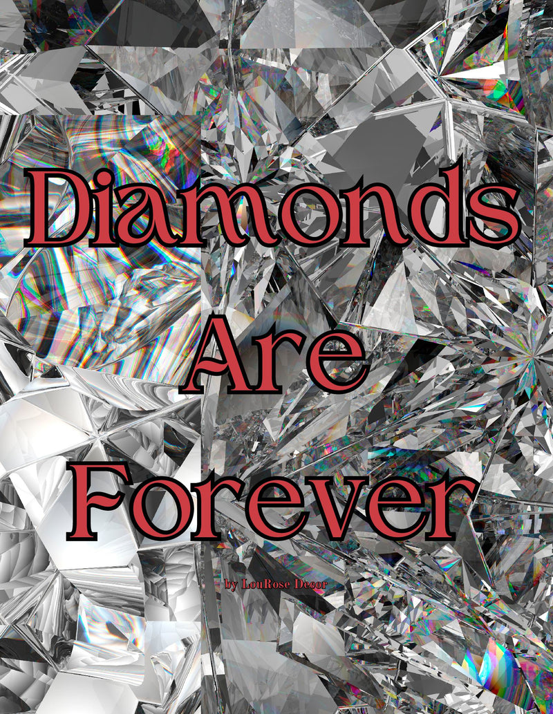 Decorative Books- Diamonds Are Forever