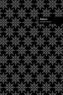 Adore Lifestyle Journal, 180 Pages (90 shts), Wide-ruled Dotted Lines, Spiral Bound, Lay-flat Design, (Black)