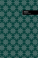 Adore Lifestyle Journal, 180 Write-in Pages (90 shts), Wide-ruled Dotted Lines, Spiral Bound, Lay-flat Design, (Olive)