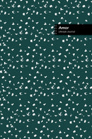Amore Lifestyle Journal, 180 Pages (90 shts), Wide-ruled Dotted Lines, Spiral Bound, Lay-flat Design, (Olive)