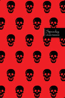 Spooky Lifestyle Notebook, Wide Ruled, 180 Pages (90 Shts), Dotted Lines, Write-in Journal, US Trade (6 x 9 In) (Book 8)