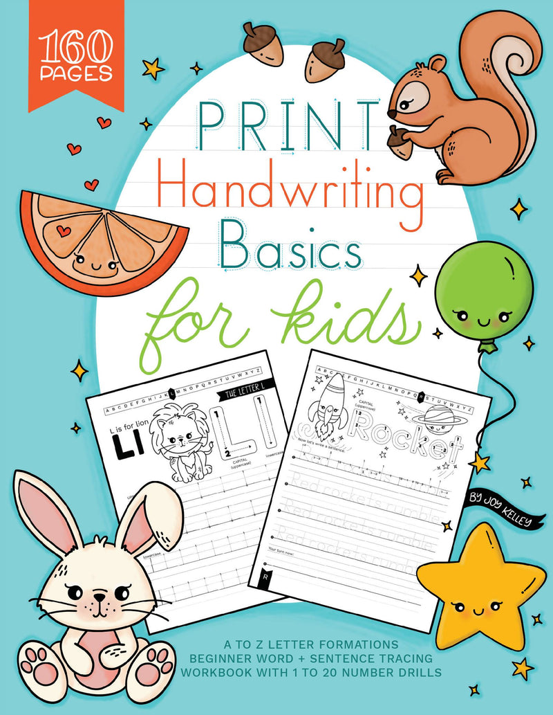 Print Handwriting Basics for Kids