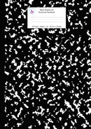 Black Marble A4 Notebook Hardback, Casebound, Ruled