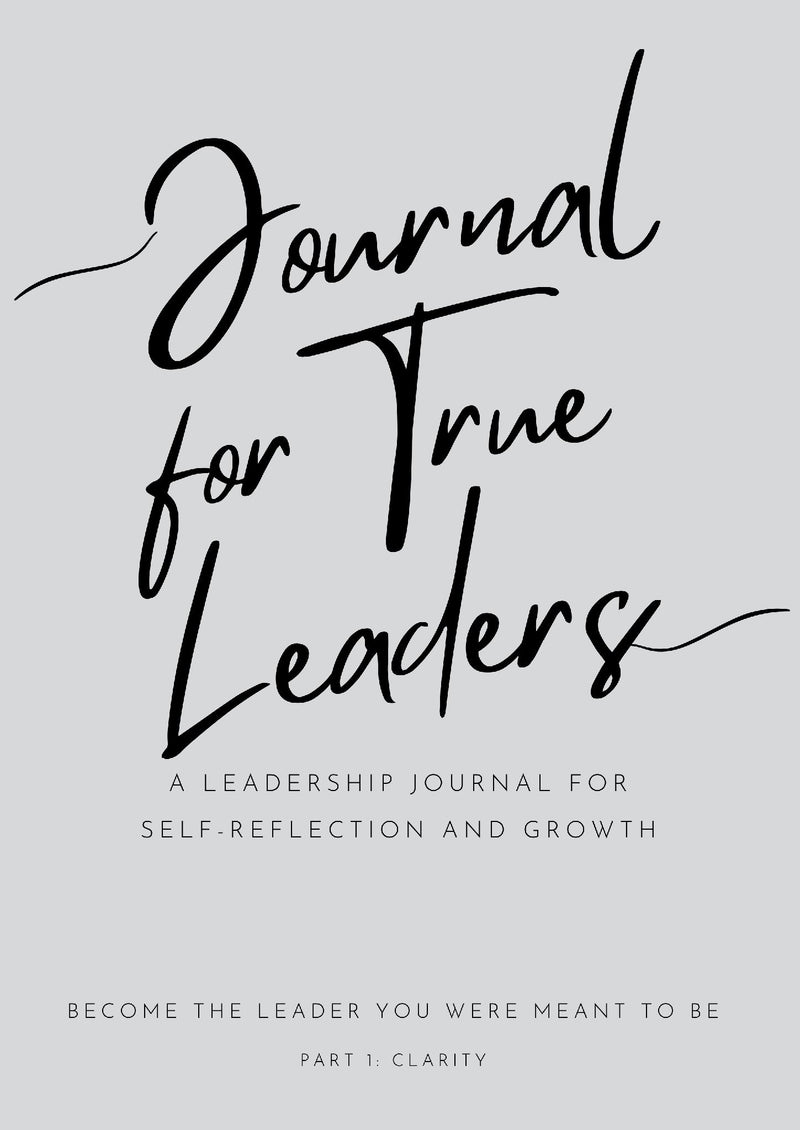 Journal For True Leaders