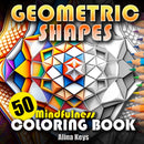 Geometric Shapes Coloring Book