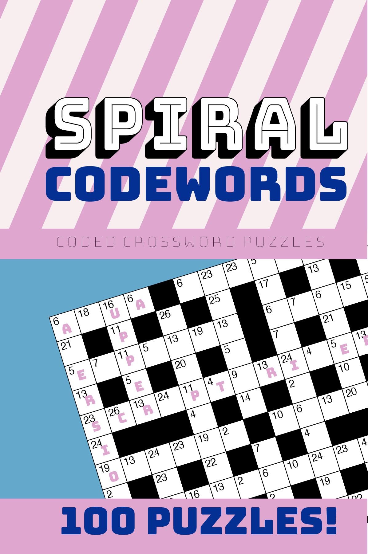 Spiral Codewords - Featuring 100 codeword puzzles and solutions