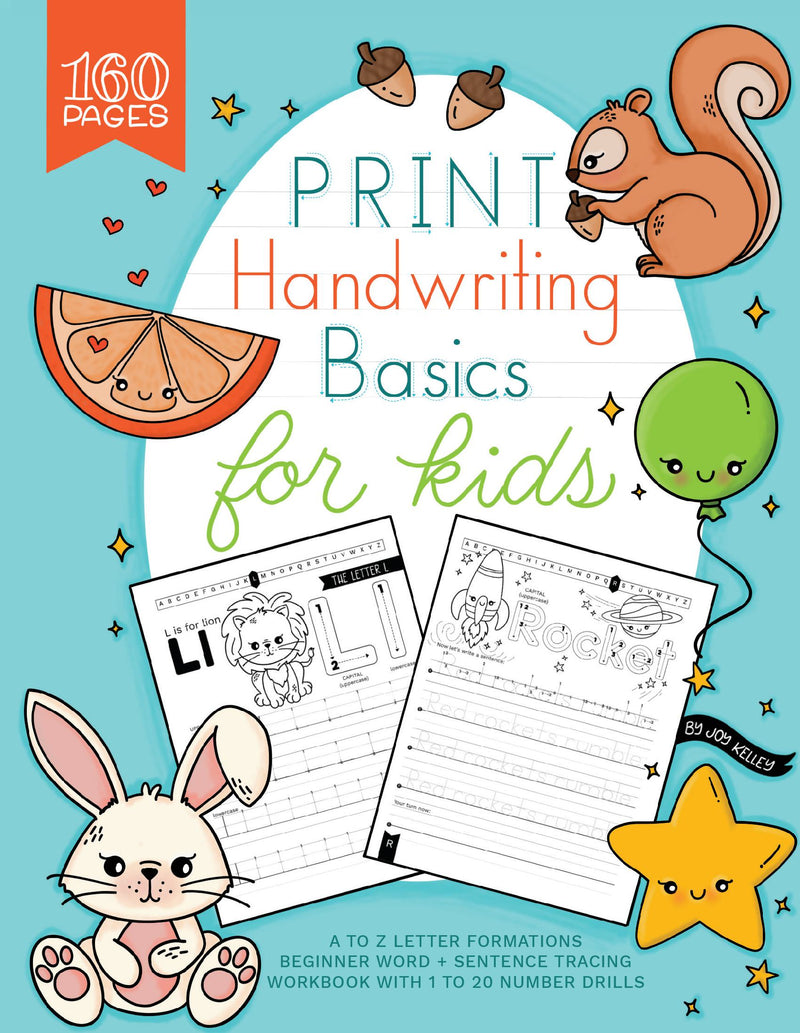 Print Handwriting Basics for Kids
