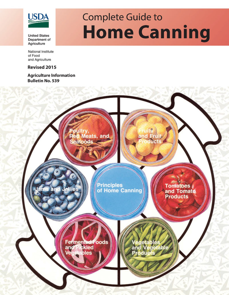 USDA Complete Guide to Home Canning (Wire-O, Color)