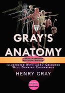 Gray's Anatomy: Complete & Illustrated With 1247 Original Coloured Drawings