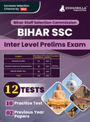 BSSC Inter Level Prelims Exam Book 2023 (English Edition) | Bihar Staff Selection Commission | 10 Practice Tests and 2 Previous Year Papers ( 1800+ Solved MCQs) with Free Access To Online Tests