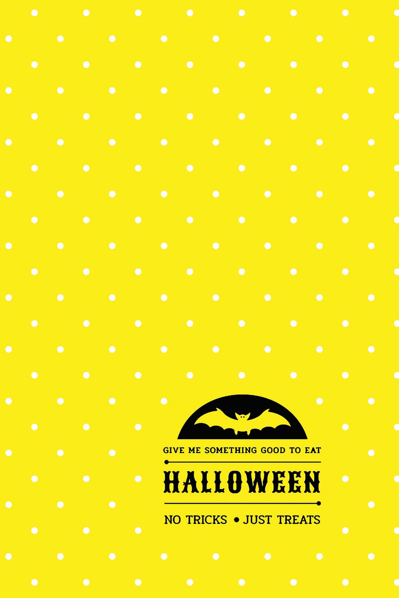 Happy Halloween Lifestyle Notebook, Wide Ruled, 180 Pages (90 Shts), Dotted Lines, Write-in Journal, US Trade (6 x 9 In) (Book 7)