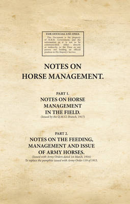 Notes on Horse Management in the Field (1917)