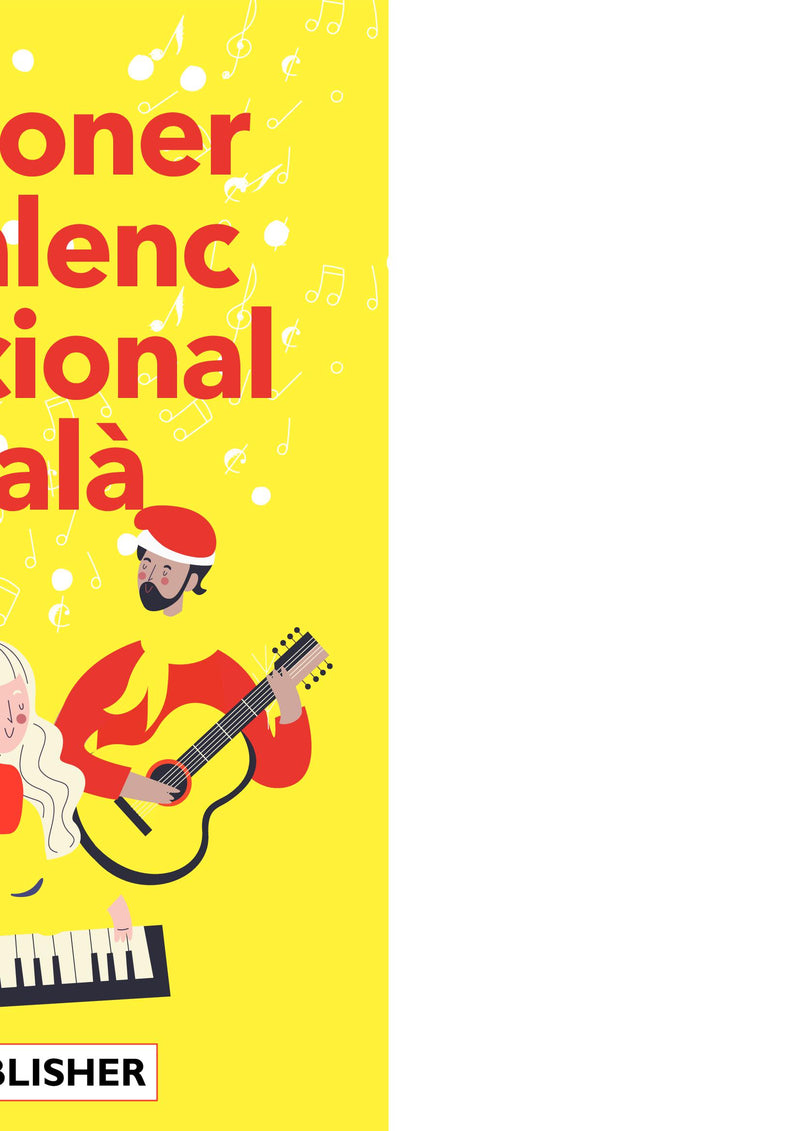 Cançoner nadalenc tradicional popular català per piano guitarra i veu