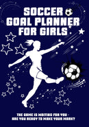 Soccer Goal Planner For Girls - Navy edition