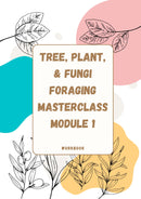 Tree, Plant, & Fungi Foraging Masterclass Module 1 Workbook