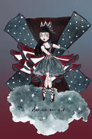 Dance on Air Notebook (6x9 Lined Spiral Bound)