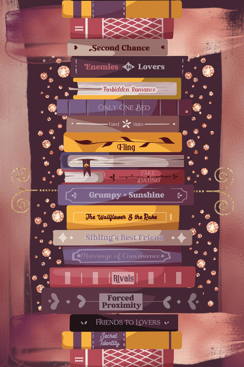 On the Way to the HEA: Romance Tropes Notebook (6x9 Dot Grid Perfect Bound)