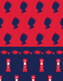 Tea on the Thames Notebook (8.5x11 Dot Grid Perfect Bound)