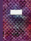 Under the Sea: Lined Mermaid Composition Book (8.5x11 Perfect Bound)