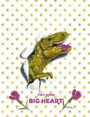 Tiny Arms, Big Heart Notebook: Gold (8.5x11 Lined Perfect Bound)