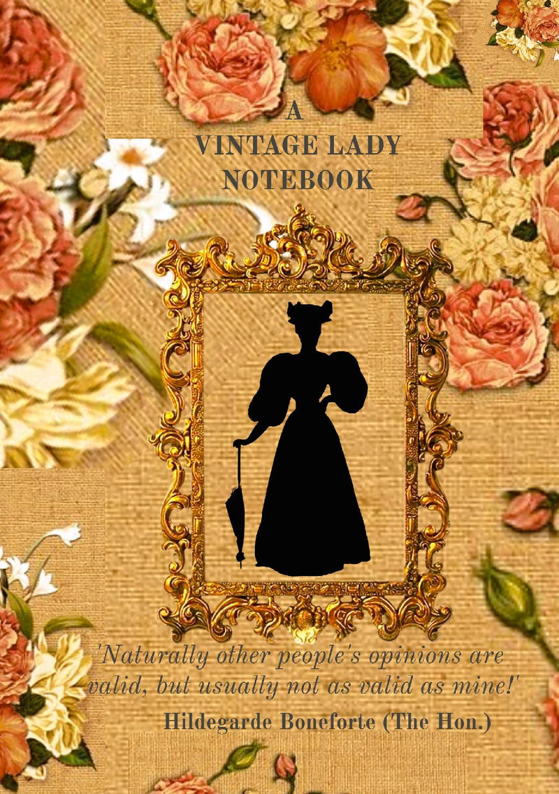 Hildegarde Bonaforte: A Vintage Lady Notebook 