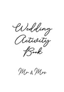 Wedding Activity Book | Mr & Mrs | A5 | 40 Pages | White