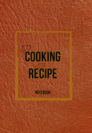 COOKING RECIPE NOTEBOOK