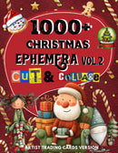 1000+ Christmas Ephemera Cut and Collage Art Book Vol.2