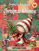 Crafting for Junk Journal Christmas Whimsy Ephemera Book