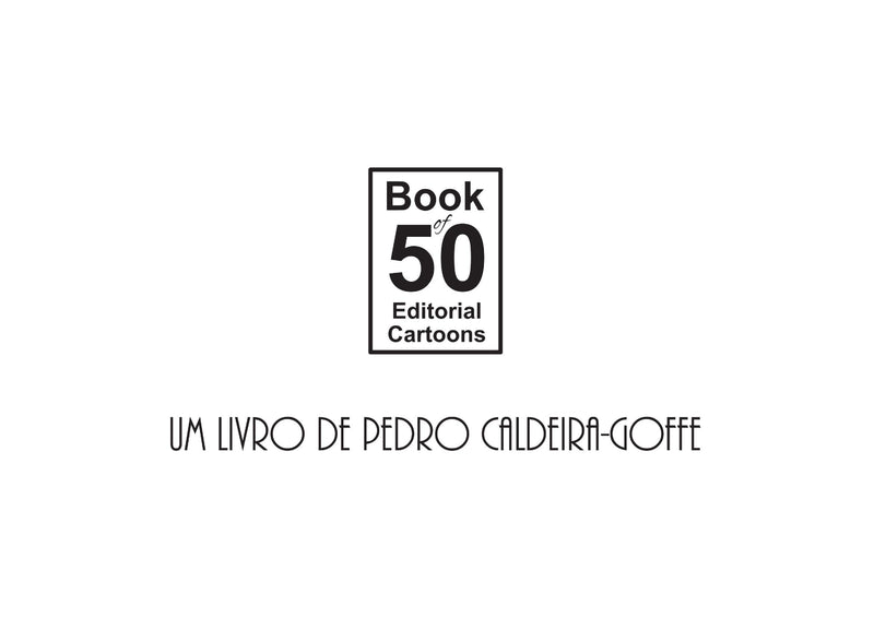Book of 50 Editorial Cartoons (Portugues)