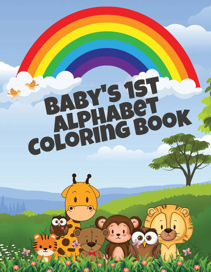 Baby's First Coloring Book: A-Z Letters & Animals