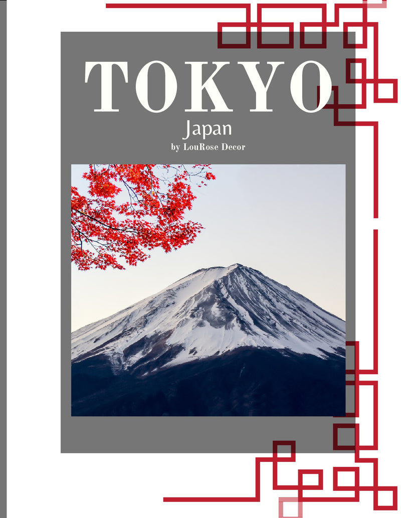 Decorative Books- Tokyo Red