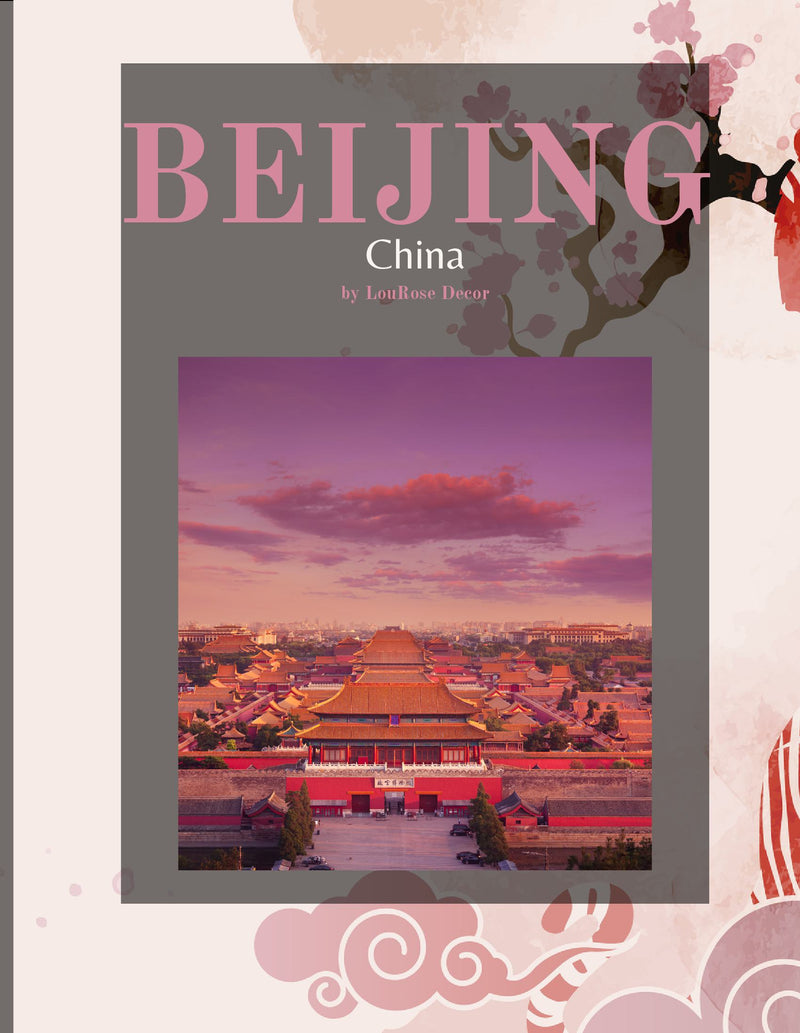Decorative Books- Beijing Pink