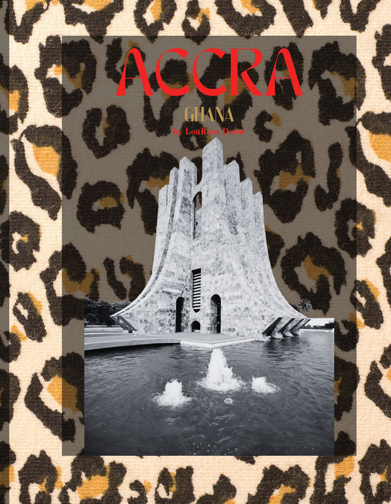 Decorative Book- Accra Cheetah Print