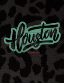 Decorative Book- Houston Black and Green