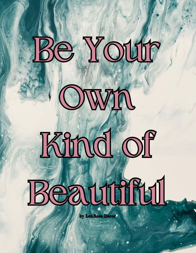 Decorative Books- Be Your Own Kind of Beautiful
