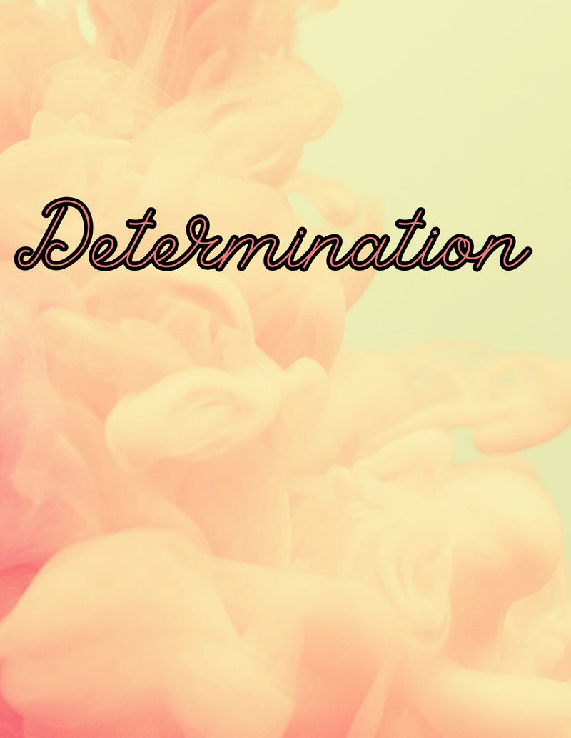 Decorative Books- Determination Light Pink