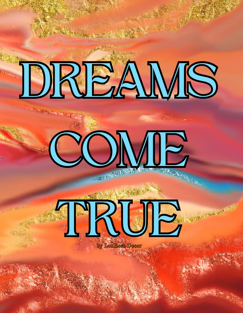 Decorative Book- Dream Come True
