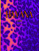 Decorative Book- Havana Orange and Purple
