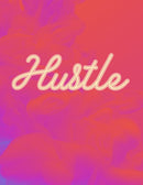 Decorative Book- Hustle Pink Clouds