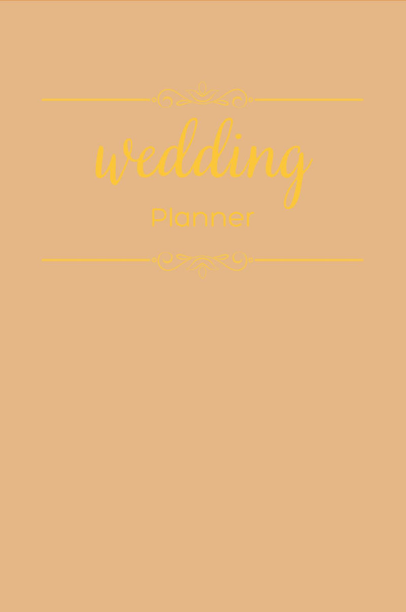 The Complete Wedding Planner by Dreamier Days in Burnt Orange