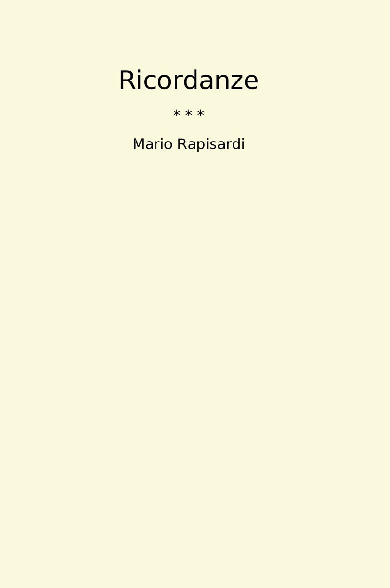Ricordanze