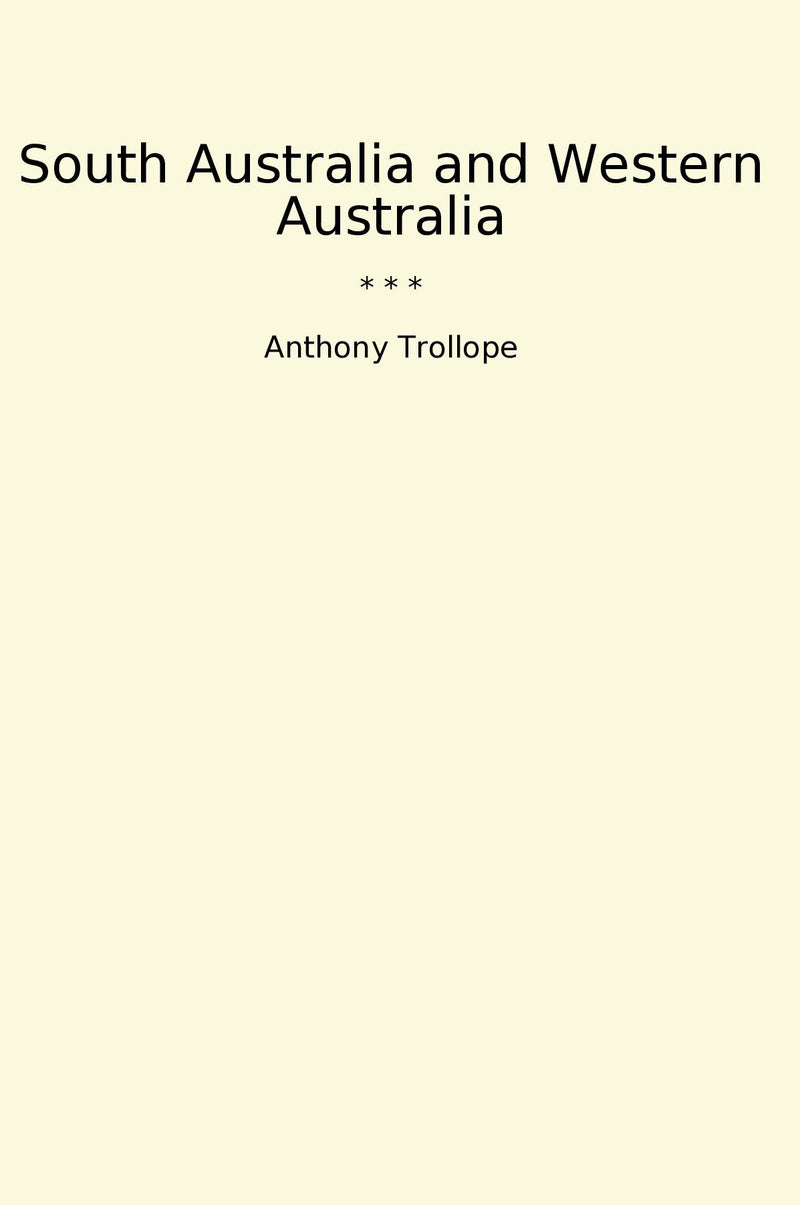 South Australia and Western Australia