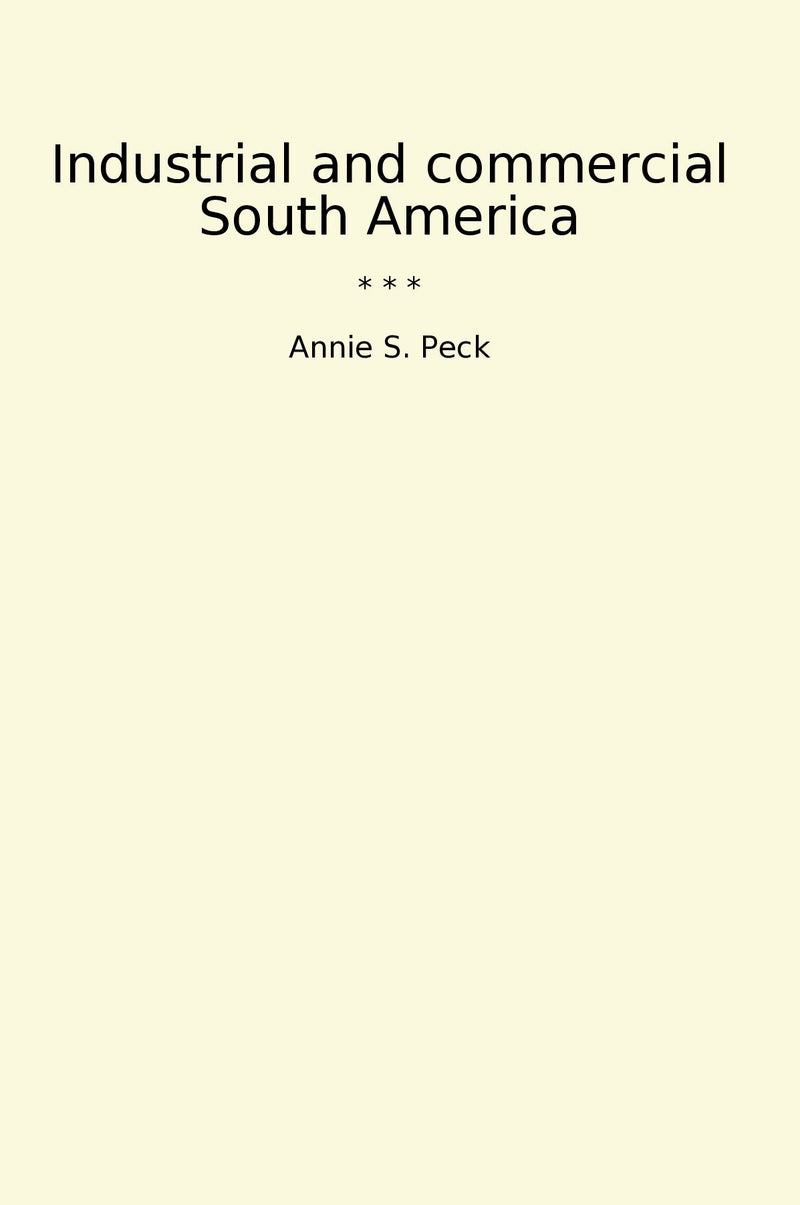 Industrial and commercial South America