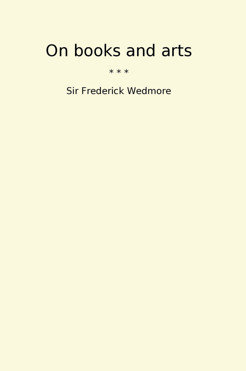 On books and arts