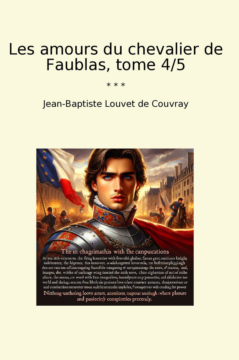Les amours du chevalier de Faublas, tome 4/5