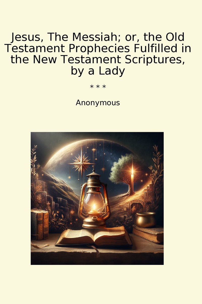 Jesus, The Messiah; or, the Old Testament Prophecies Fulfilled in the New Testament Scriptures, by a Lady